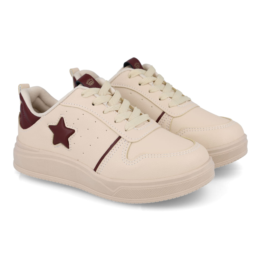Pink Cats Tenis V5512-0003 Cotton-Bordo Sint_9__30